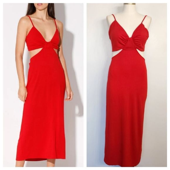Walter Baker Dresses & Skirts - WALTER BAKER scarlet Sandrine maxi dress size XS